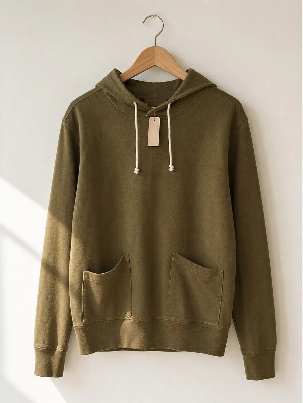 NWT J.Crew Wallace & Barnes Heritage Terry Pullover Hoodie Size M